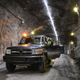 Miller Technology’s electric Land Cruiser working underground